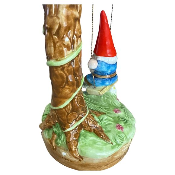 1979 Gorham Gnome on Swing Music Box – Unieboek B.V. Japan – Works – See Video - Picture 7 of 8